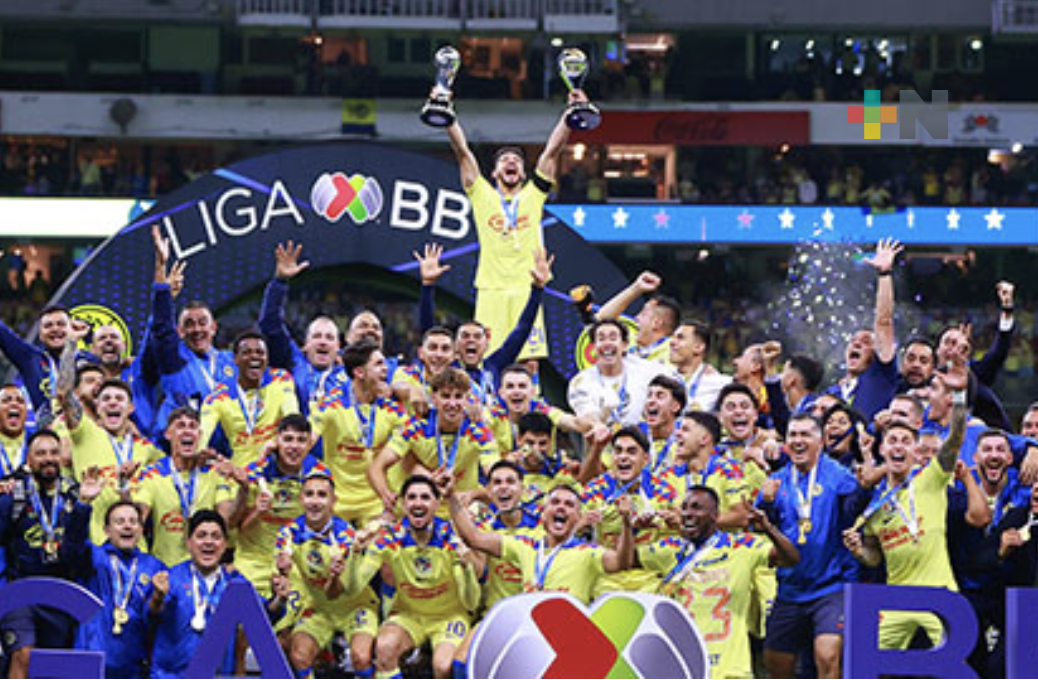 ¡Bicampeón! América conquista el Clausura 2024